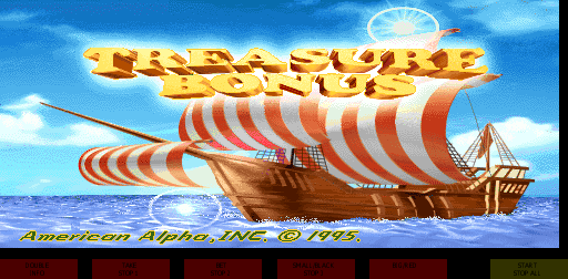 Treasure Bonus (Subsino) Title Screen